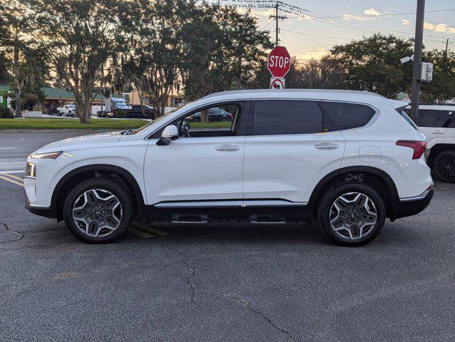 Photo of 2023 Serenity White Pearl Hyundai SANTA FE