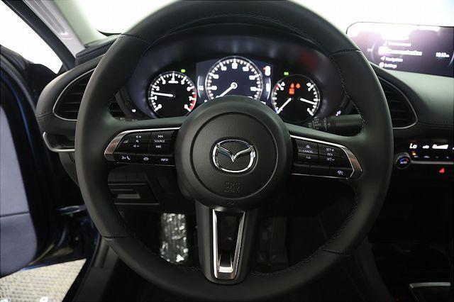 Photo of 2025 Deep Crystal Blue Mica Mazda Mazda3