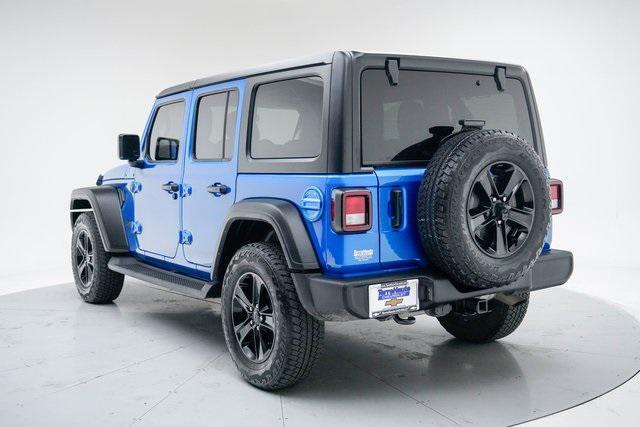 Photo of 2022 Hydro Blue Pearl Coat Jeep Wrangler Unlimited