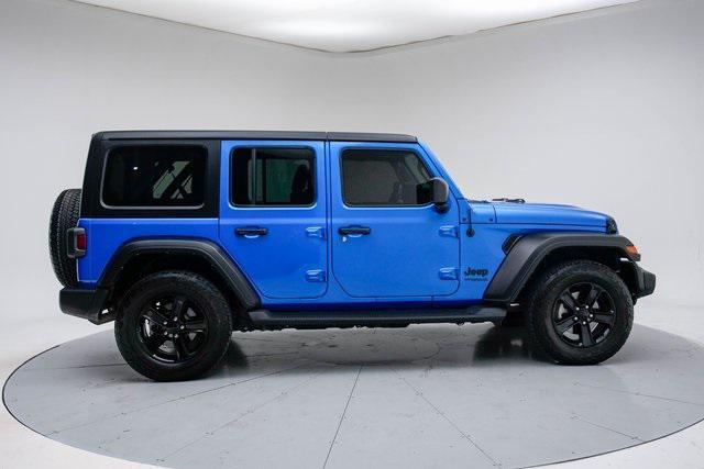 Photo of 2022 Hydro Blue Pearl Coat Jeep Wrangler Unlimited