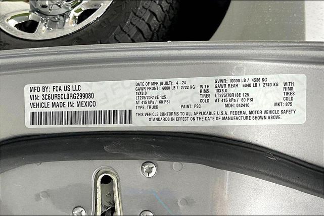 Photo of 2024 Billet Silver Metallic Clearcoat RAM 2500