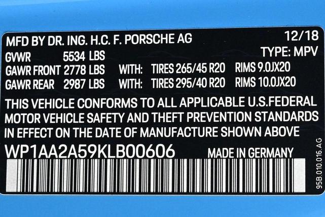 Photo of 2019 Blue Porsche Macan