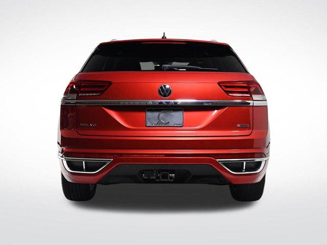 Photo of 2022 Aurora Red Metallic Volkswagen Atlas Cross Sport