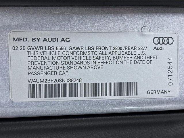 Photo of 2025 Florett Silver Metallic Audi A6