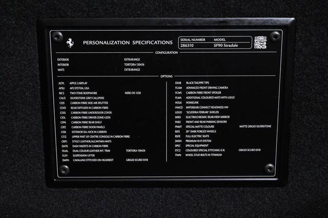 Photo of 2023 Grigio Silverstone Metallic Ferrari SF90 Stradale