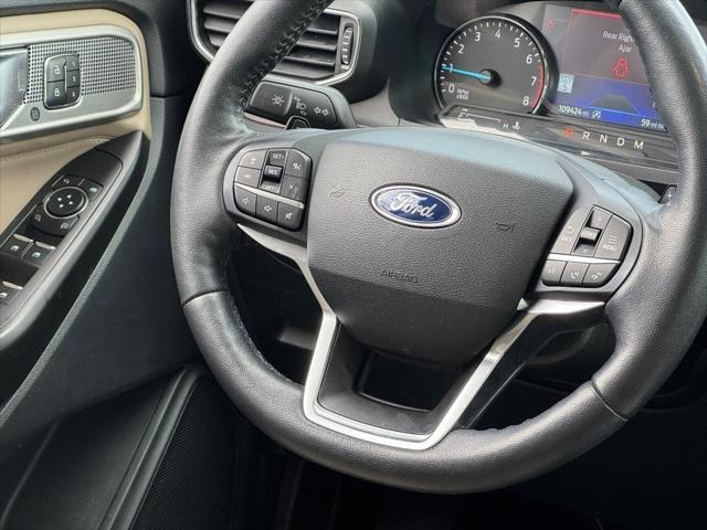 Photo of 2020 Star White Metallic Tri-Coat Ford Explorer