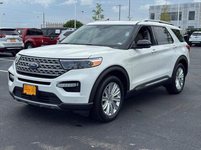 Photo of 2020 Star White Metallic Tri-Coat Ford Explorer
