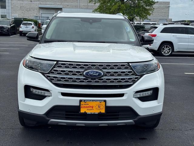 Photo of 2020 Star White Metallic Tri-Coat Ford Explorer