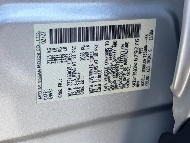 Photo of 2022 Brilliant Silver Metallic Nissan Rogue