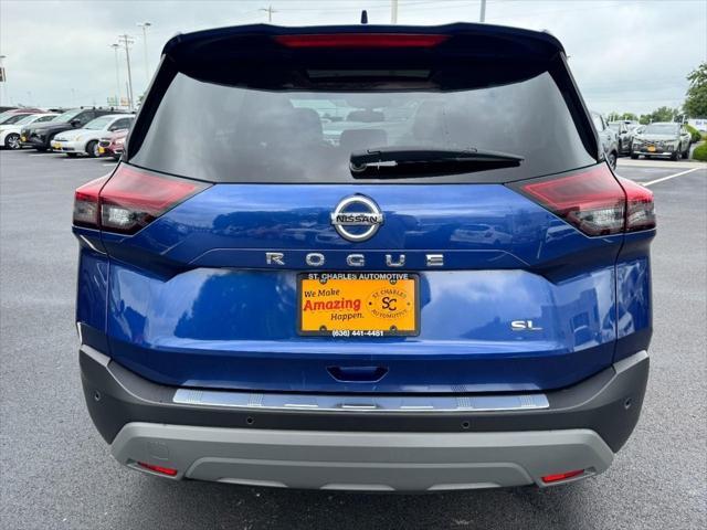 Photo of 2021 Caspian Blue Metallic Nissan Rogue