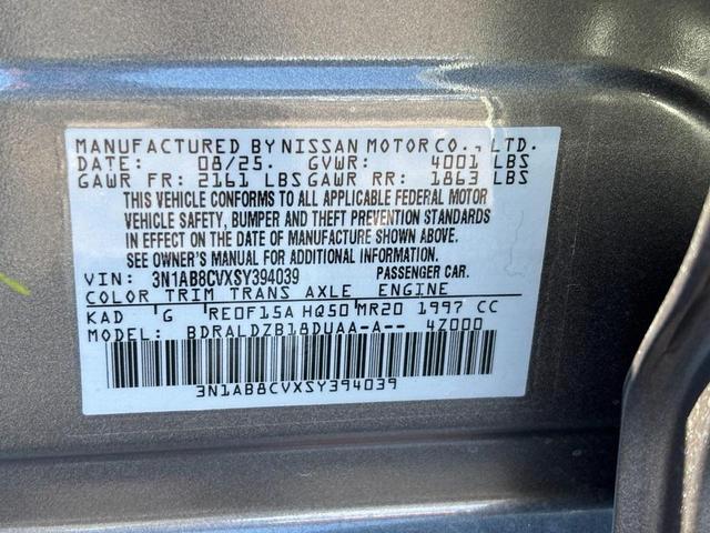 Photo of 2025 Gun Metallic Nissan Sentra
