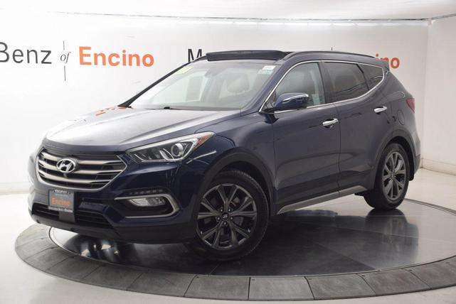 Photo of 2017 Nightfall Blue Hyundai Santa Fe Sport