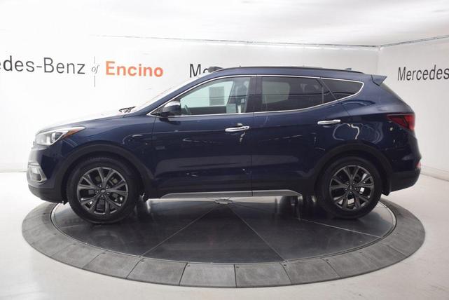 Photo of 2017 Nightfall Blue Hyundai Santa Fe Sport