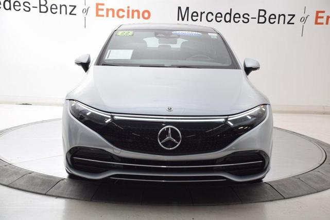 Photo of 2022 Cirrus Silver Metallic Mercedes-Benz EQS 450+