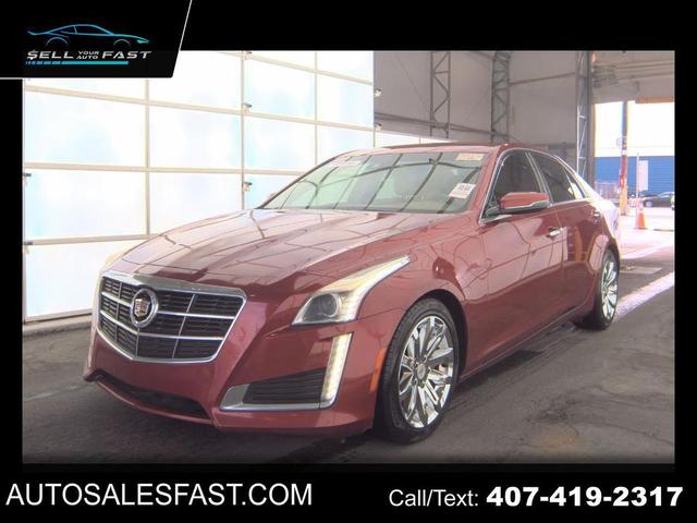 Photo of 2014 Red Obsession Tintcoat Cadillac CTS