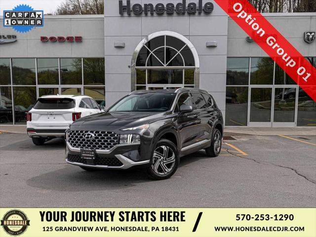 Photo of 2022 Portofino Gray Hyundai SANTA FE