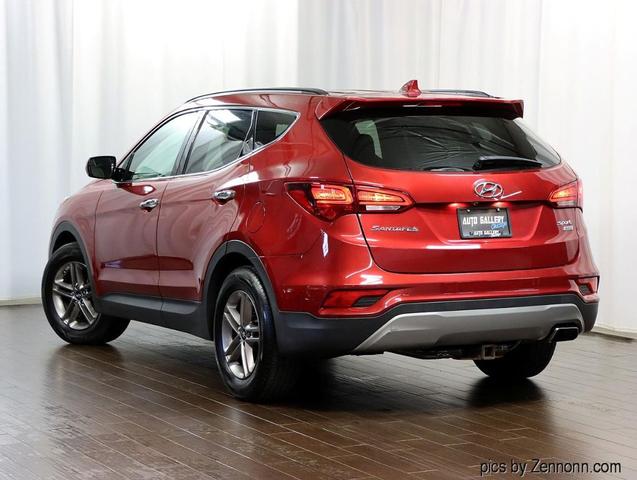Photo of 2017 Red Hyundai Santa Fe Sport