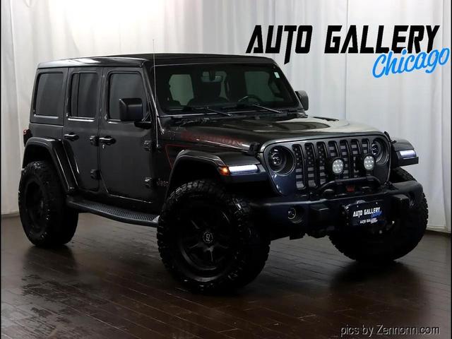 Photo of 2021 Gray Jeep Wrangler Unlimited