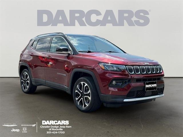 Photo of 2022 Velvet Red Pearlcoat Jeep Compass
