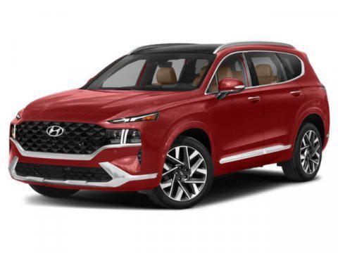 Photo of 2023 Calypso Red Hyundai SANTA FE