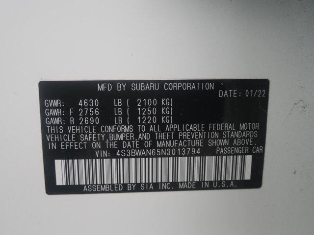 Photo of 2022 Crystal White Pearl Subaru Legacy