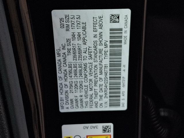 Photo of 2025 Crystal Black Pearl Honda CR-V