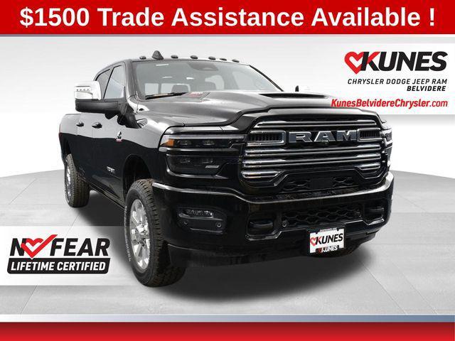 Photo of 2025 Diamond Black Crystal Pearlcoat RAM 3500