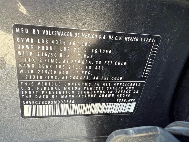 Photo of 2025 Platinum Gray Metallic Volkswagen Taos