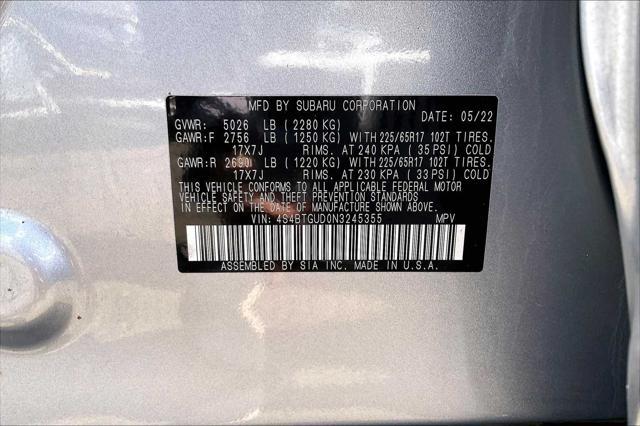 Photo of 2022 Ice Silver Metallic Subaru Outback