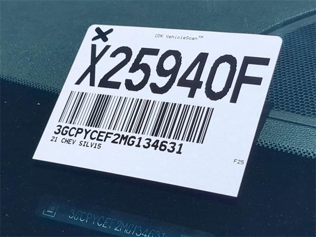 Photo of 2021 Satin Steel Metallic Chevrolet Silverado 1500