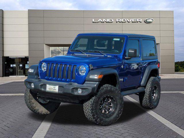 Photo of 2020 Ocean Blue Metallic Clearcoat Jeep Wrangler