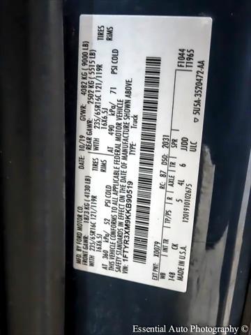Photo of 2019 Blue Jeans Metallic Ford Transit-250