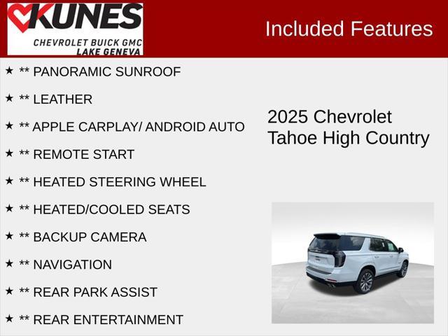 Photo of 2025 Iridescent Pearl Tricoat Chevrolet Tahoe