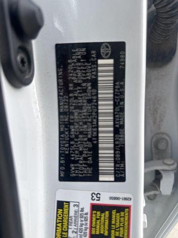 Photo of 2023 White Toyota Camry