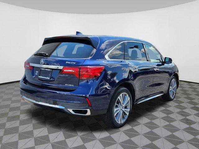 Photo of 2017 Fathom Blue Pearl Acura MDX