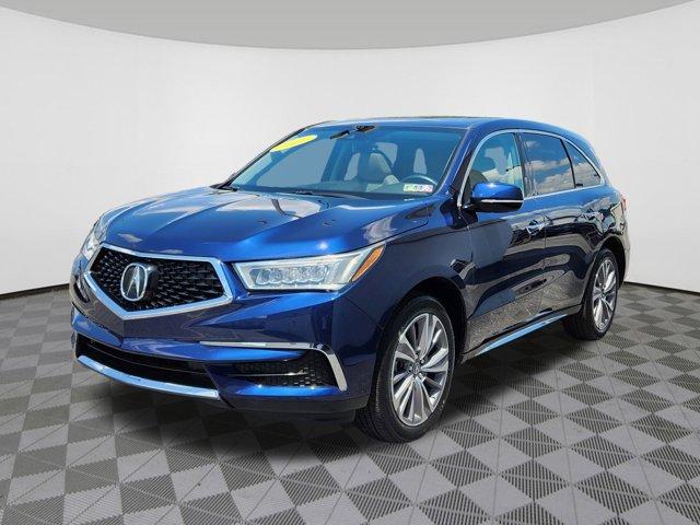 Photo of 2017 Fathom Blue Pearl Acura MDX