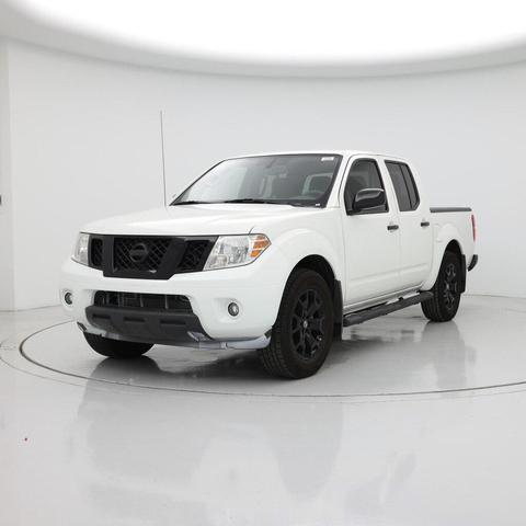 Photo of 2021 Glacier White Nissan Frontier