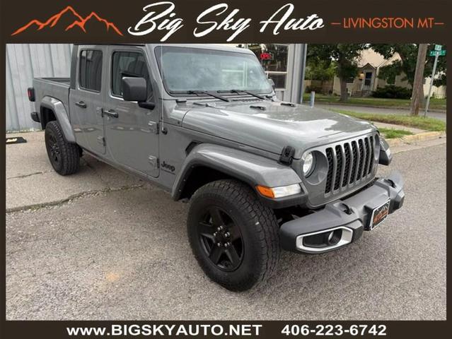 Photo of 2021 Gray Jeep Gladiator
