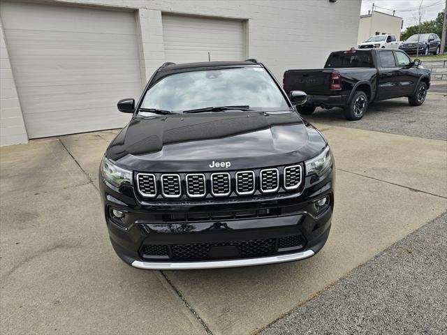 Photo of 2025 Diamond Black Crystal Pearlcoat Jeep Compass