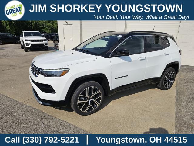 Photo of 2025 Bright White Clearcoat Jeep Compass