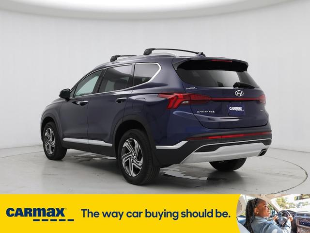 Photo of 2022 Blue Hyundai SANTA FE