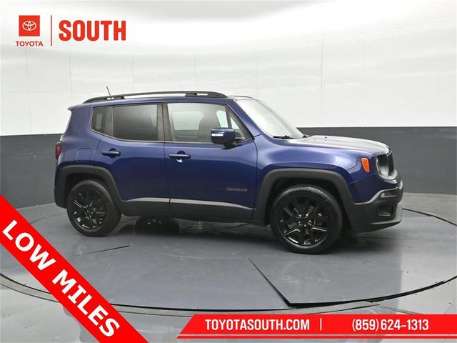 Photo of 2018 Jetset Blue Jeep Renegade