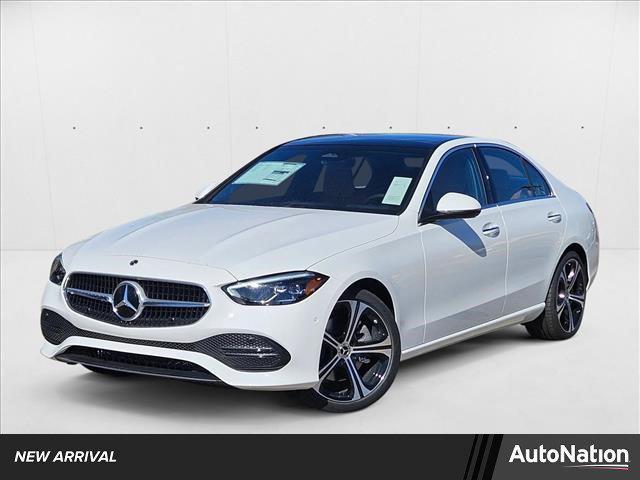 Photo of 2025 Polar White Mercedes-Benz C-Class