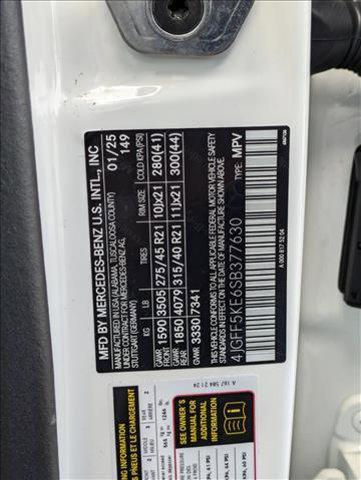 Photo of 2025 Polar White Mercedes-Benz GLS 450
