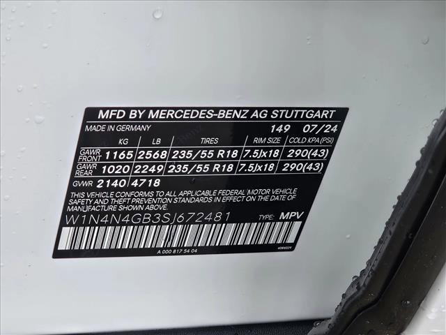Photo of 2025 Polar White Mercedes-Benz GLA 250