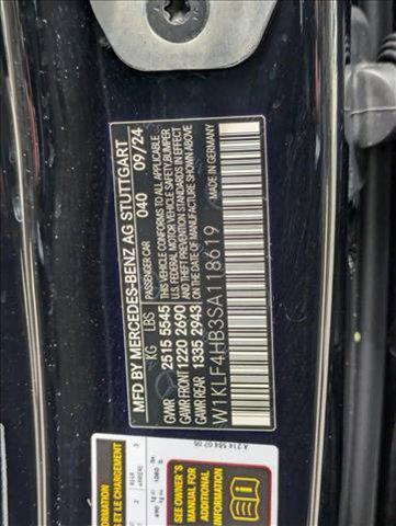 Photo of 2025 Black Mercedes-Benz E-Class