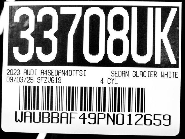 Photo of 2023 Glacier White Metallic Audi A4