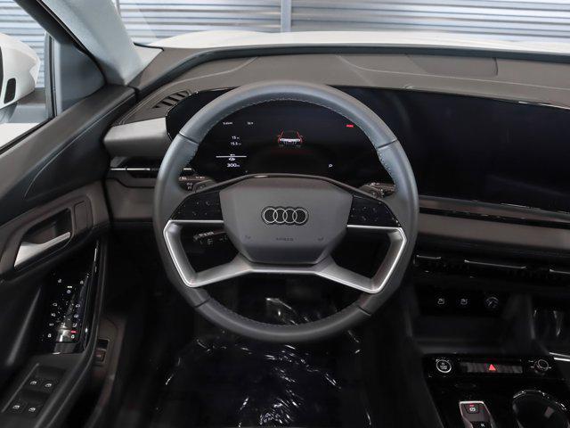 Photo of 2025 Glacier White Metallic Audi Q6 e-tron