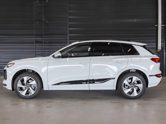 Photo of 2025 Glacier White Metallic Audi Q6 e-tron