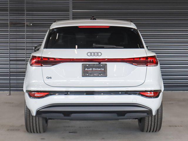 Photo of 2025 Glacier White Metallic Audi Q6 e-tron